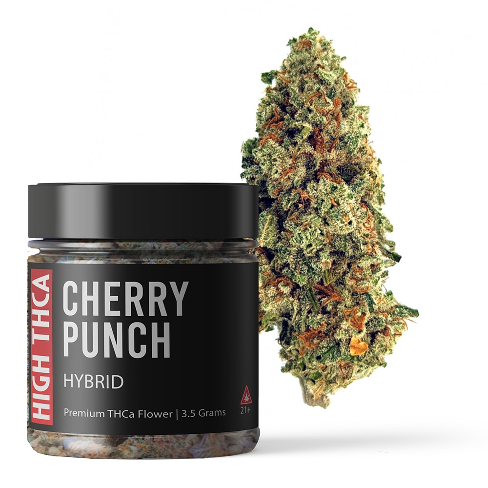 Cherry Punch Strain THCa Flower Wholesale Eighths in Bulk