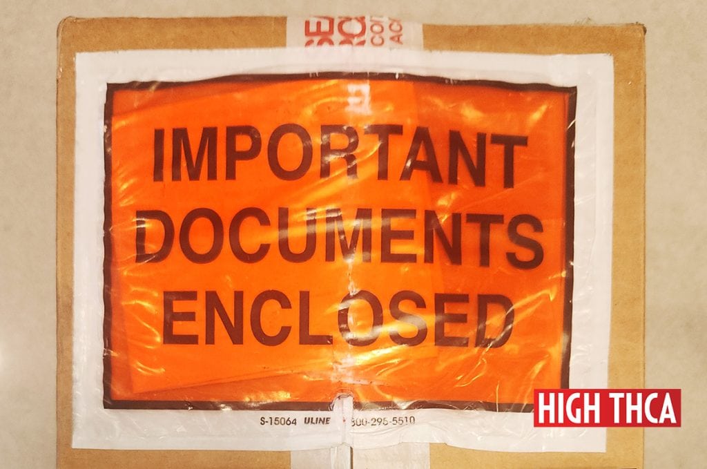 THCA Shipping Compliance Documentation