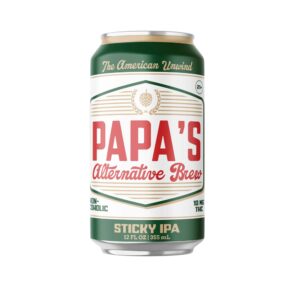 Papas Alt Brew IPA THC Beer