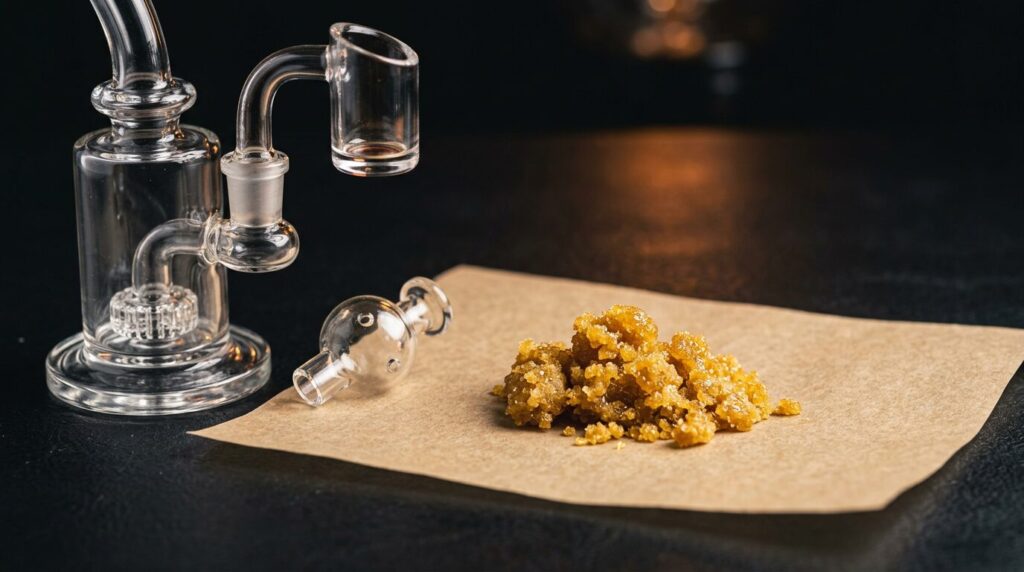How to Smoke THCA Crumble and Dab Concentrates (With or Without a Rig)